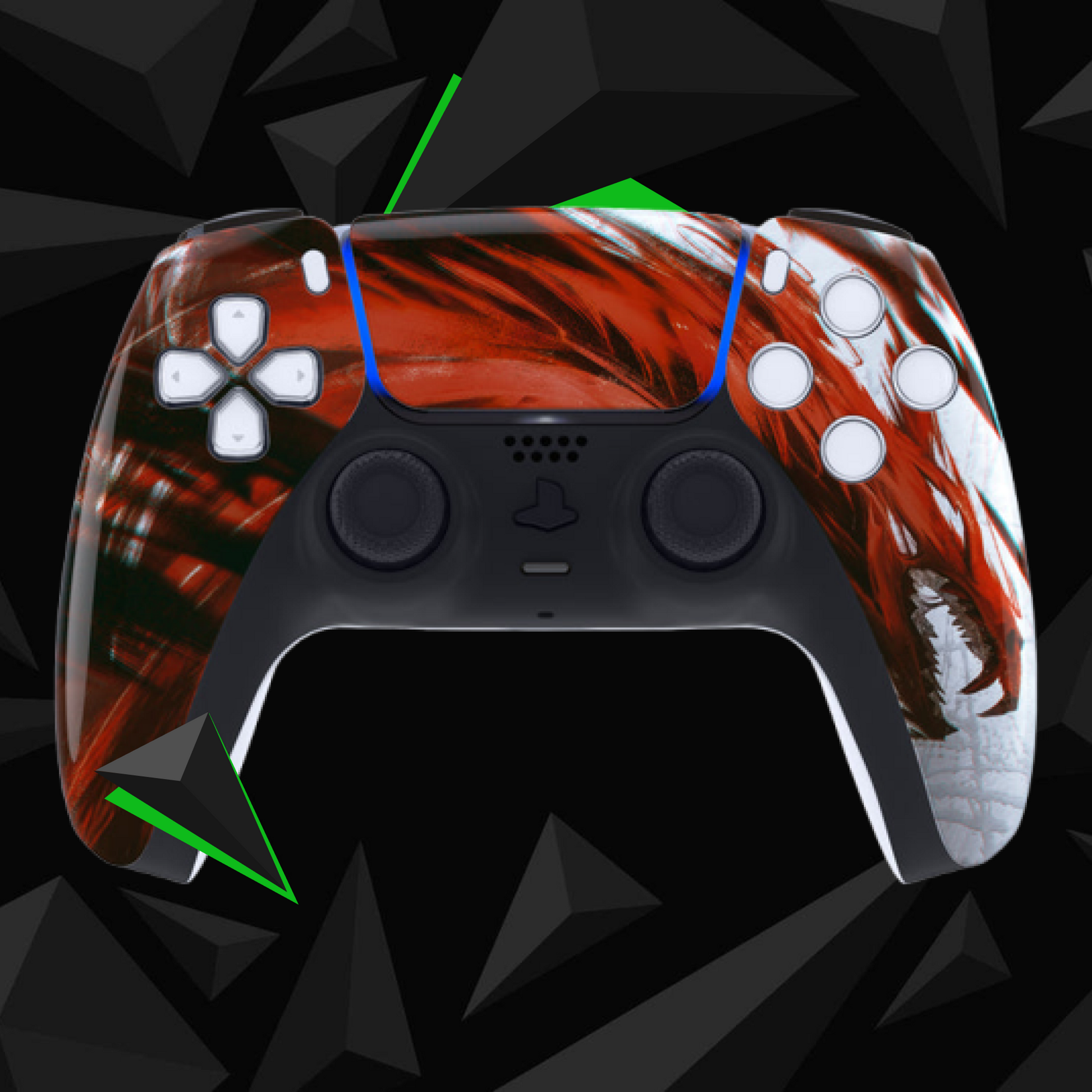 NEXON CONTROLLER PS5 RED SHADOW
