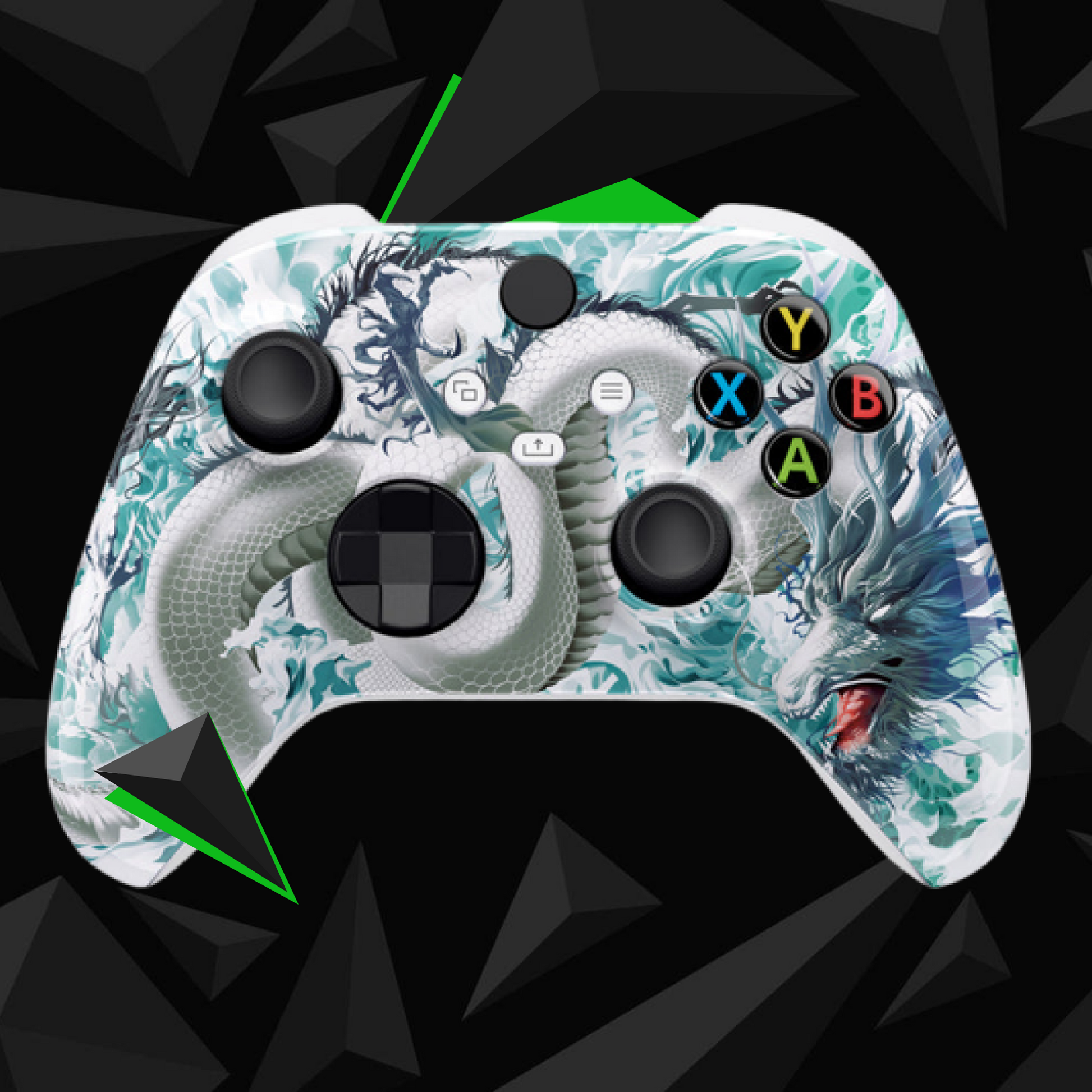 NEXON CONTROLLER XBOX WHITE DRAGON