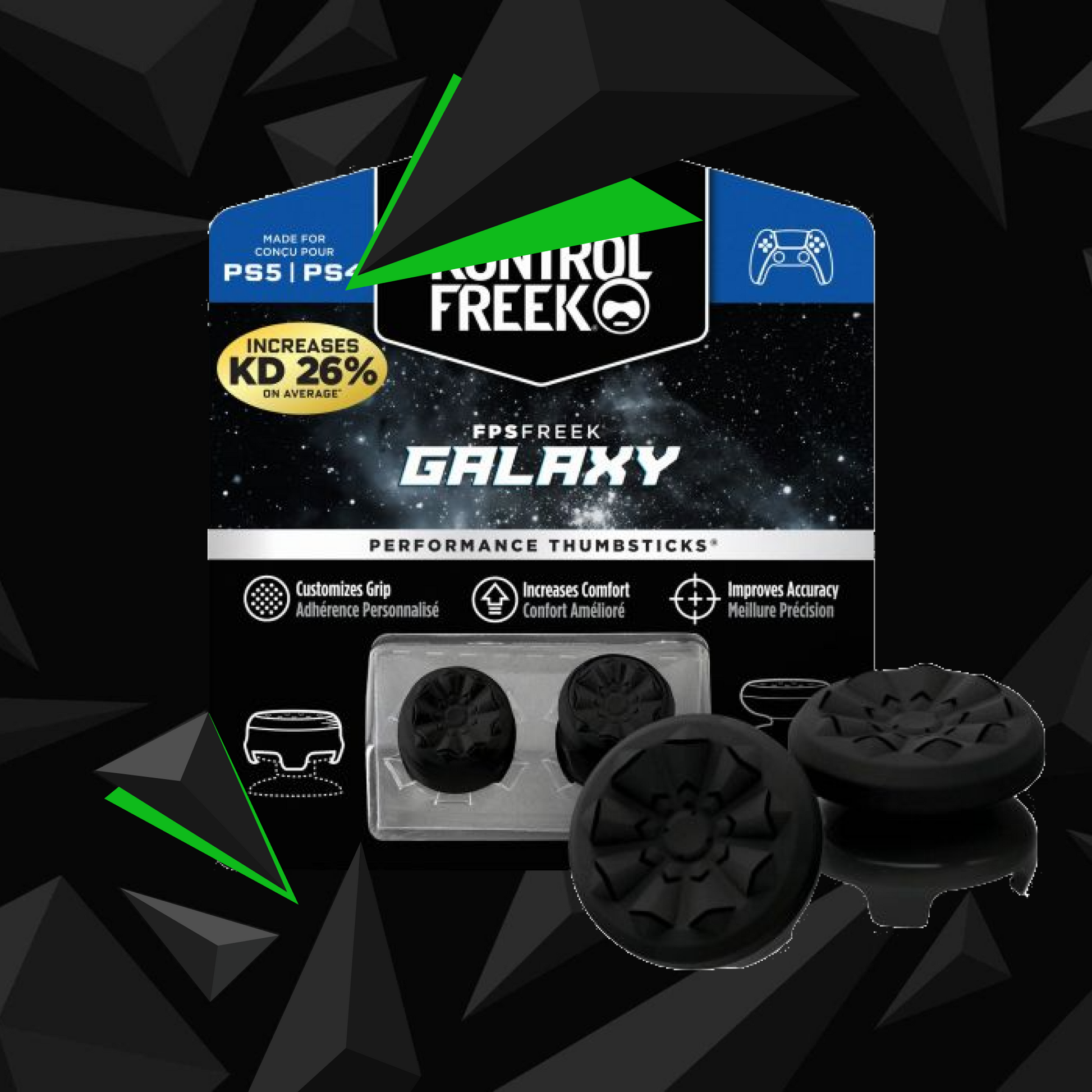 PS5 KONTROL FREEK BLACK